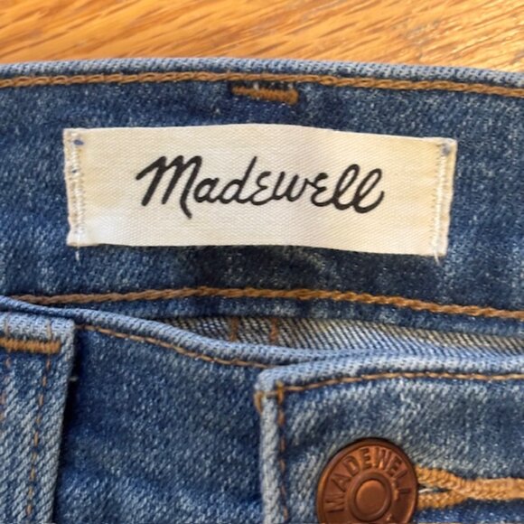 NWT Madewell 10" High Rise Skinny Jeans in Tencel Denim w/Magic Pockets Size 28 - Picture 4 of 14